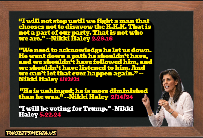 Nikki Haley on Donald Trump